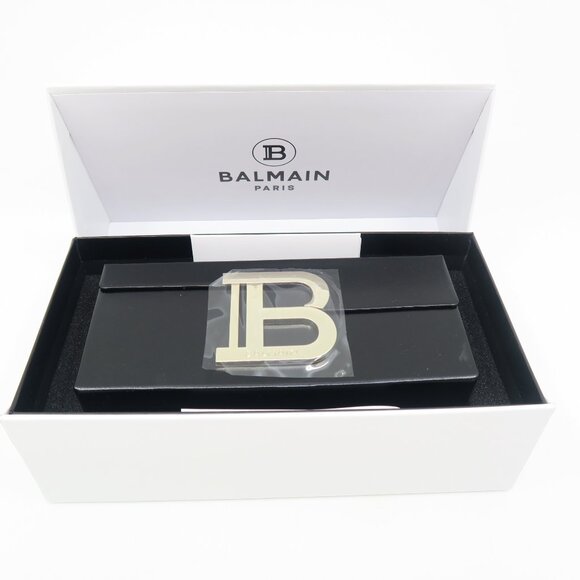 Balmain TITAN BPS-139AC-59 145mm Silver, Black & Blue  New Unisex Sunglasses. main image 5